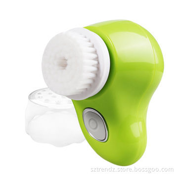 Facial Cleaning Brush, Portable Design Exfoliates, Deep Cleans and Prompt Nutrition's Absorption